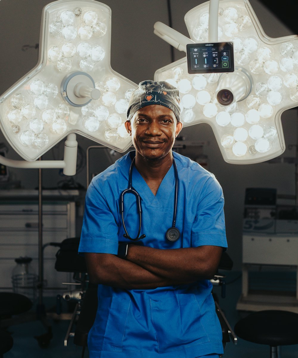 Doctor in an operating theatre